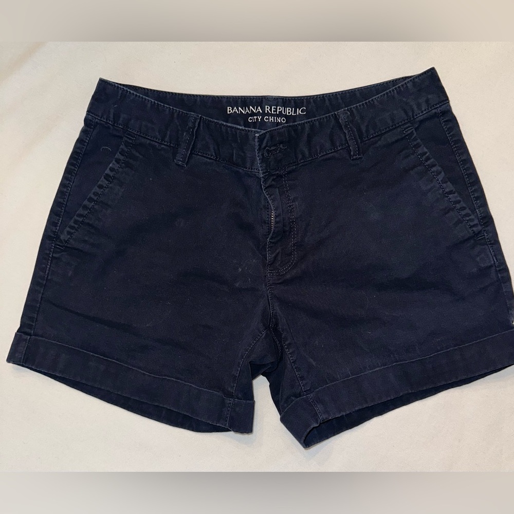 Banana Republic City Chino Shorts Size 0